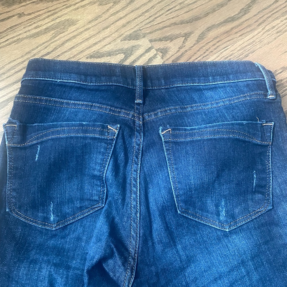 Express Blue Ripped Jeans - Picture 2 of 3